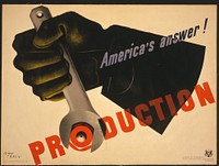 Production, America's answer!  Jean Carlu.