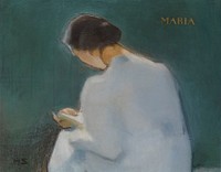 Maria (1909) by Helene Schjerfbeck