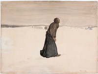 Death´s walk, 1896, by Magnus Enckell