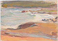 From suursaari island, 1902, by Magnus Enckell