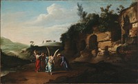 Abraham greets the angels, 1601 - 1631, Jan Symonsz Pynas