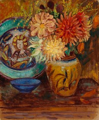 Chrysanthemums, 1927, by Alfred William Finch