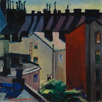 Townscape, 1926, Väinö Kunnas