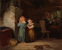 Small sorrows, 1864 by Alexandra Frosteruss&aring;ltin
