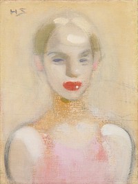 Circus girl, 1916, Helene Schjerfbeck