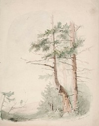 Seaside landscape "nagu-hafverö-norrby", 1853, Anders Ekman