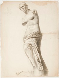 Venus of milo, 1888, by Pekka Halonen