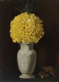 Flower picture, 1862, by Adolf von Becker