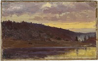 After sunset, 1887, Eero Järnefelt