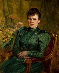 Anna kjöllerfeldt, nee sinebrychoff (1854–1943), 1897, Elisabeth Keyser