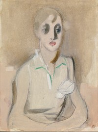 Modern schoolgirl, 1928, Helene Schjerfbeck