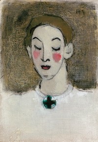 Nurse i (kaija lahtinen), 1943, Helene Schjerfbeck