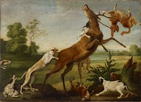 The deer hunt, Paul De Vos