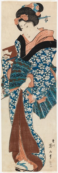 Kaunotar. bijin-ga, 1843 - 1847, Kikugawa Eizan