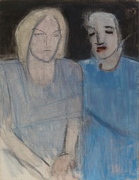 Friends, 1942 - 1945, Helene Schjerfbeck