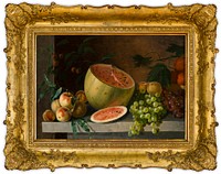 Meloni, omenoita ja viinirypäleitä, 1830 - 1859, Ivan Timofejevit Hrutski