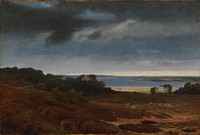 Näköala arredsøsta frederiksværkiin, 1844, Johan Thomas Lundbye