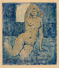 Model, 1913, Alvar Cawén