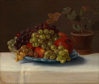 Grapes and apples, 1867, Magnus Von Wright