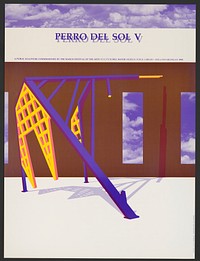 Sun Dog V (1984) Perro del sol V poster by Lanny Sommese. Original public domain image from the Library of Congress.