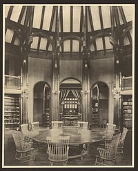 Reading Room, Billings Memorial Library, University of Vermont, Burlington, Vermont