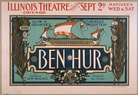 Ben-Hur Klaw & Erlanger's stupendous production.