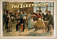 The electrician an American comedy drama : Chas. E. Blaney's greatest success.