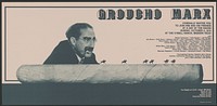 Groucho Marx cordially invites you to join him and his friends at a day at the races Sunday, October 6, 1974, at the O'Neill Ranch, Mission Viejo ...  designed by Coy Howard.