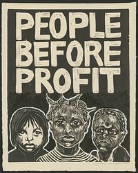 People before profit