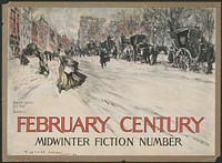 Madison Square, New York in midwinter. February Century