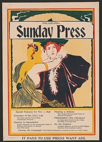 Sunday Press. Special features for Nov. 1, 1896