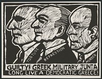 Guilty! Greek military junta. Long live a democratic Greece!