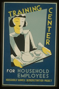 Training center for household employees--Household Service Demonstration Project, W.P.A.  Cleo.