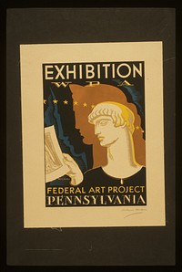 Exhibition WPA Federal Art Project Pennsylvania Milhous.