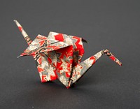 Floral Origami Crane, Ira Blount