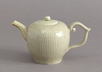 Teapot with Dark Celadon Glaze