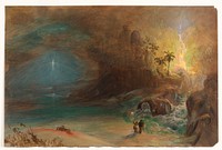 Study for "Apotheosis to Thomas Cole", Frederic Edwin Church