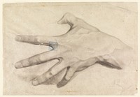 Study of a Hand, Leon Dabo