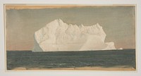 Floating Iceberg, Frederic Edwin Church