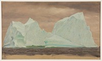 Icebergs Under Cloudy Skies, Frederic Edwin Church