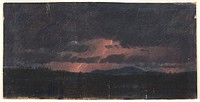 Storm over Hudson Valley, Frederic Edwin Church