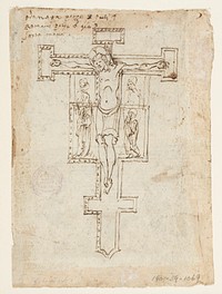 Medieval Crucifix, Jan Van Der Straet