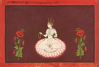 Saraswati, folio from a Goddess series