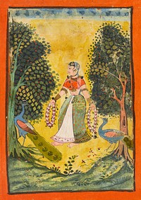 Kakubha Ragini, folio from a Ragamala