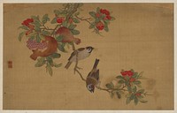 Birds, Fruit, and Flowers, Wu Zhang