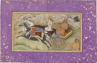 Sultan Salim in a Carriage