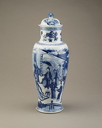 Baluster vase, from a five-piece garniture (F1980.190-.194)