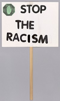 Placard from dance recital performance "Dance to Glory" by Studio A, National Museum of African American History and Culture