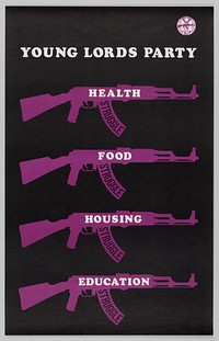 Young Lords Party: Health, Food, Housing, Education, National Museum of African American History and Culture