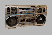 Boombox used by Public Enemy